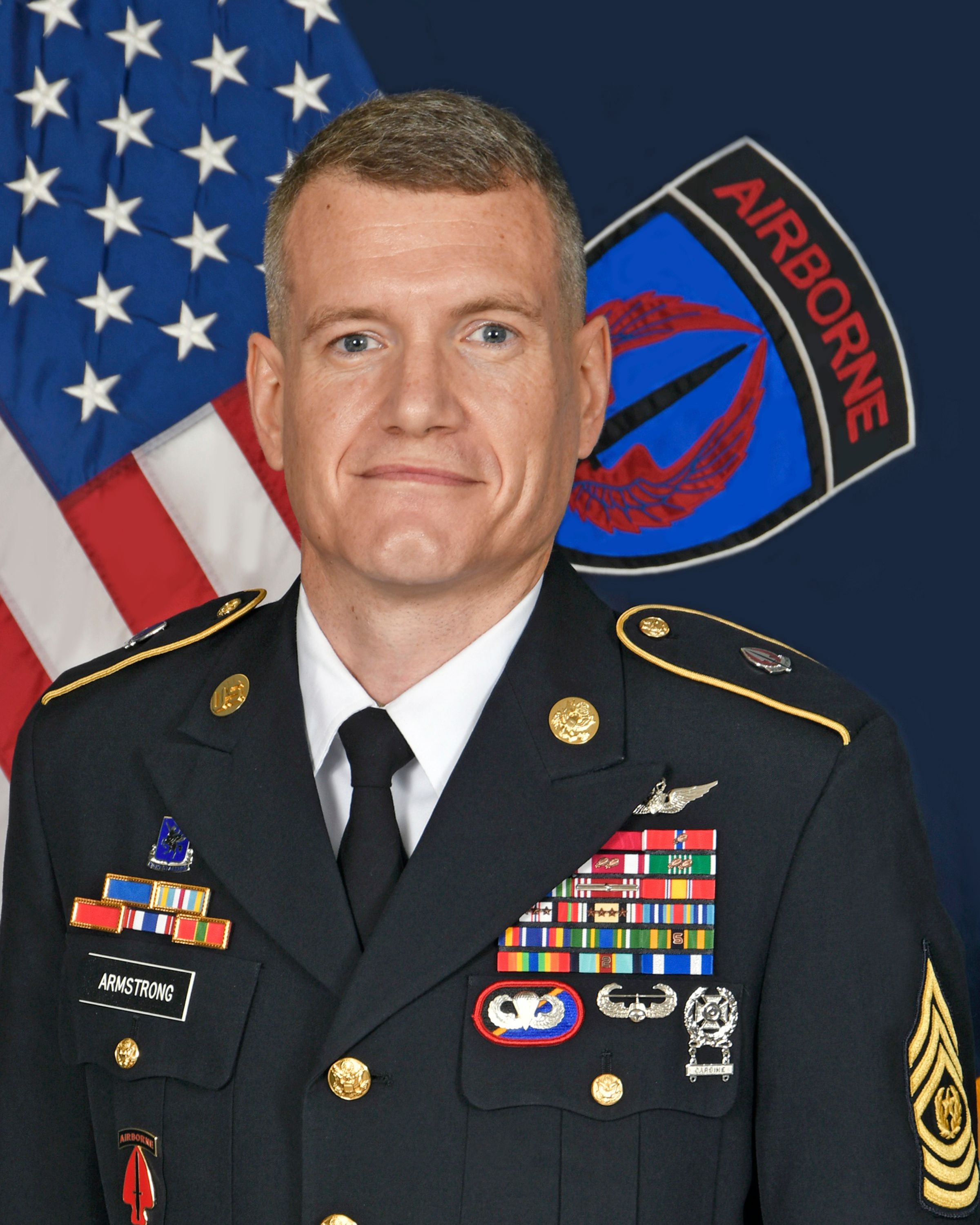 Command Sergeant Major Robert Armstrong