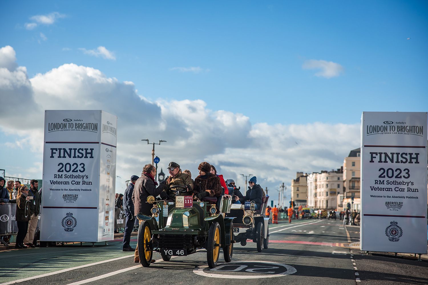 The RM Sotheby's London to Brighton Veteran Car Run Official Finish