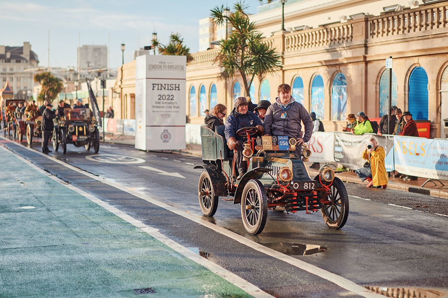 The RM Sotheby's London to Brighton Veteran Car Run Route Brighton