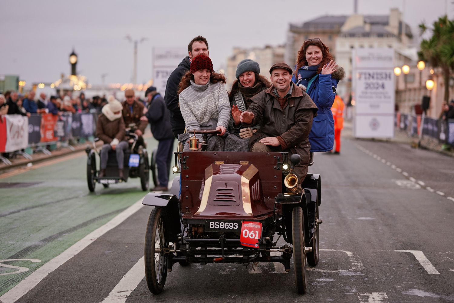 The RM Sotheby's London to Brighton Veteran Car Run Official Finish