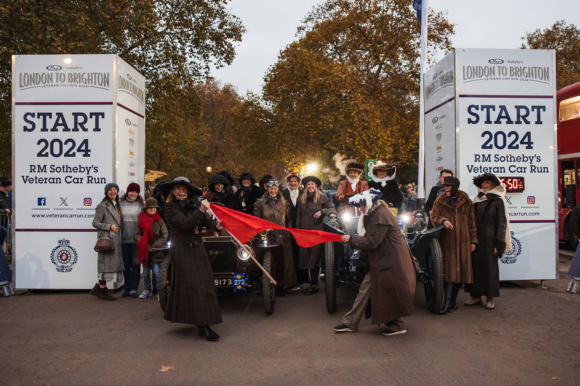 MOTORING MILESTONES HONOURED ON 2024 LONDON TO BRIGHTON