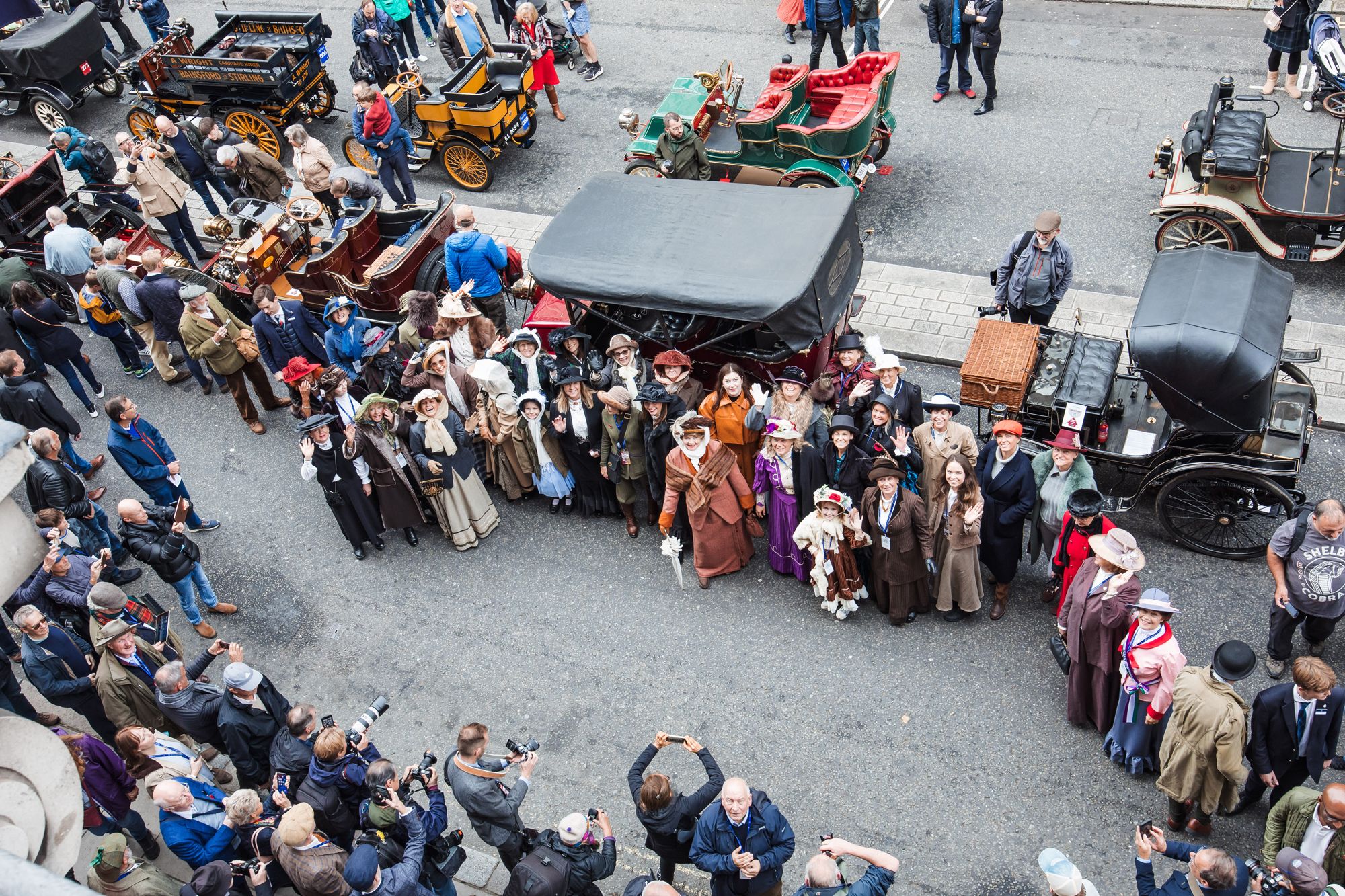 THOUSANDS FLOCK TO CENTRAL LONDON FOR NEW ST JAMES'S MOTORING SPECTACLE