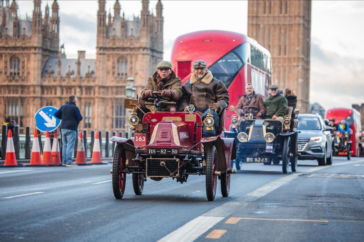 London to Brighton at its very best - Veteran Car Run 2025