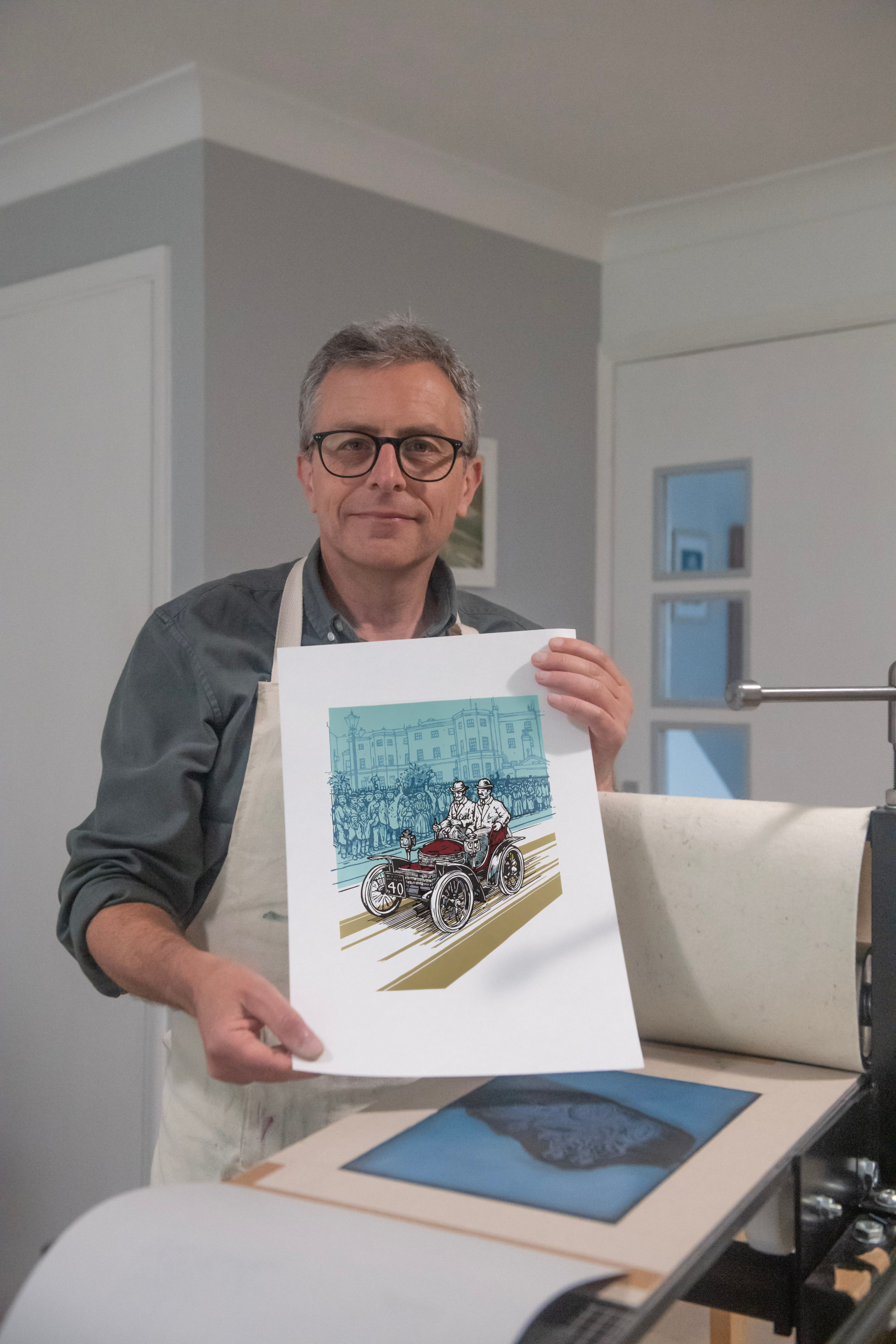 1,000 MILE TRIAL SURVIVOR HONOURED IN SPECIAL COMMEMORATIVE ARTWORK