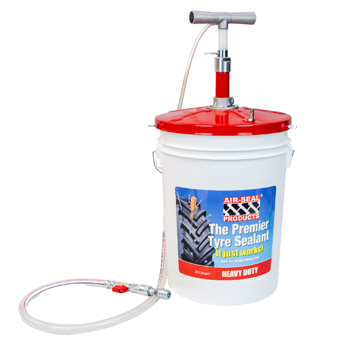 Heavy Duty Tyre Sealant SALTEX 2023 Turf Management Show