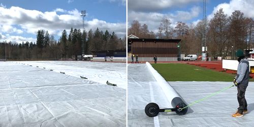 Matchsaver Deliver Automated Pitch Protection to Varnamo, Sweden