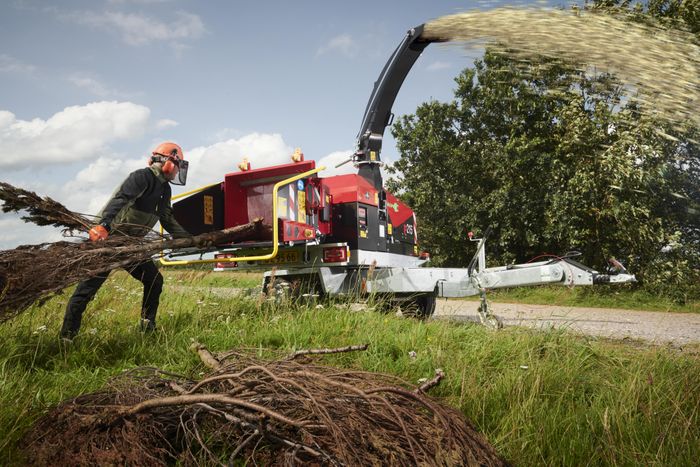 TP 215 Mobile ZE - electric wood chipper