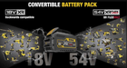 Convertible Battery Pack