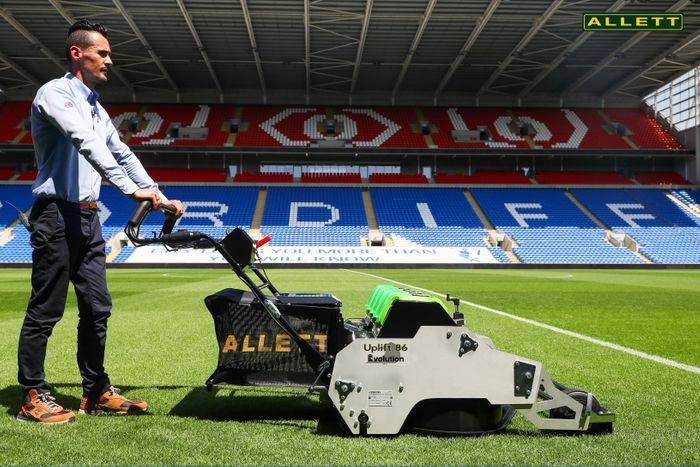Allett on sale rotary mower