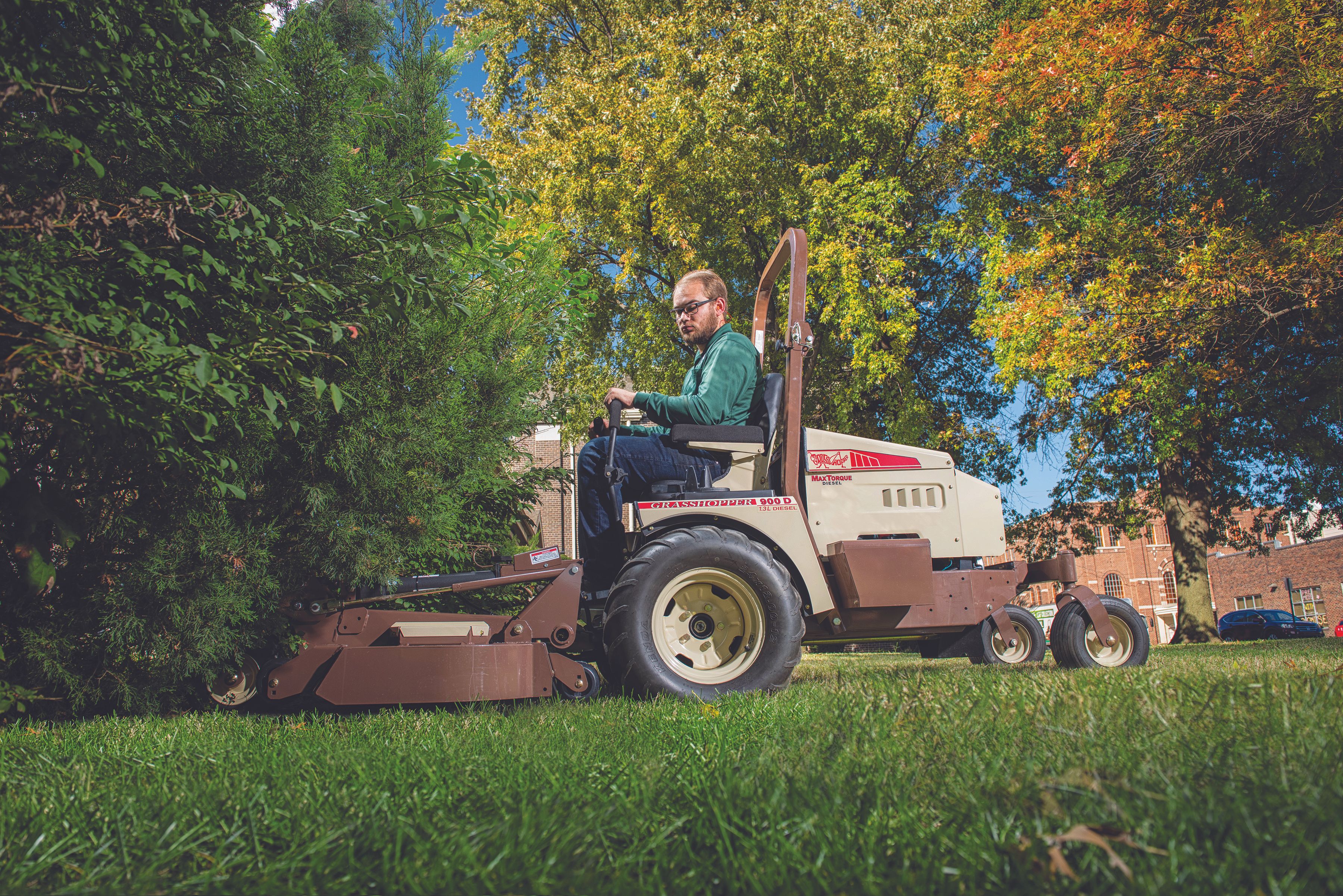 Grasshopper garden machinery sales