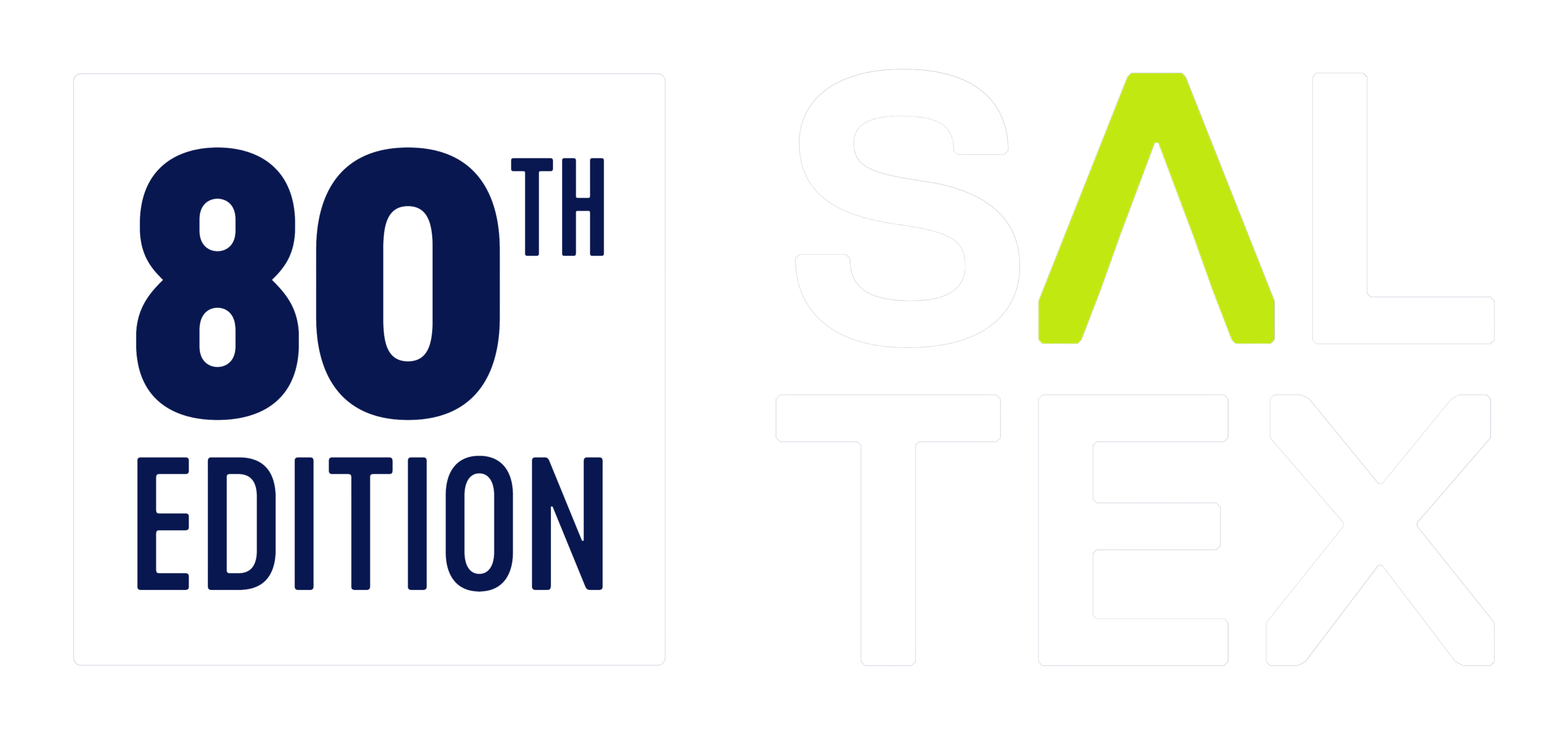 SALTEX logo white
