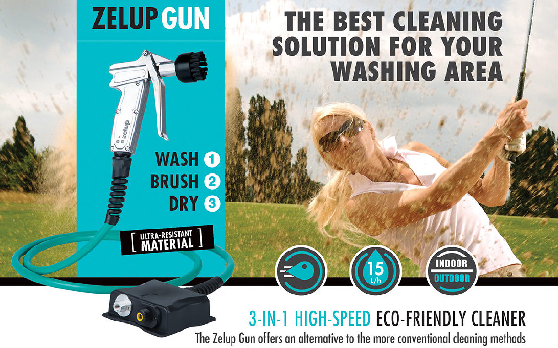 Zelup offer the best solution for cleaning all your golf equipment 🏌🏼‍♂️⛳
