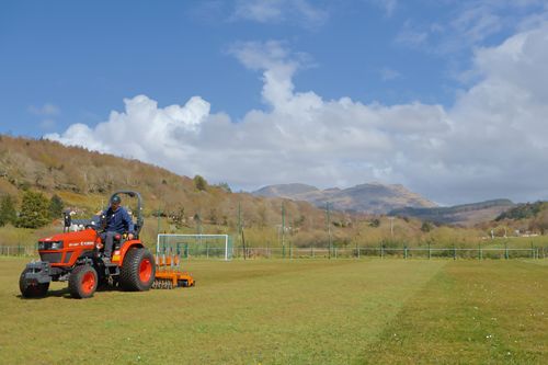 Kubota EK1-261 proves the perfect match for CPD Penrhyndeudraeth FC