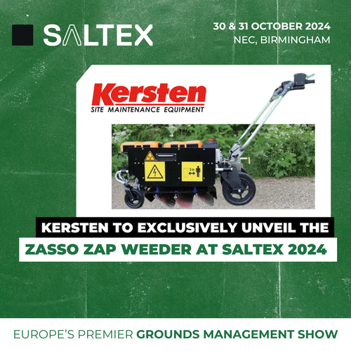Kersten To Exclusively Unveil The Zasso Zap Weeder At SALTEX 2024