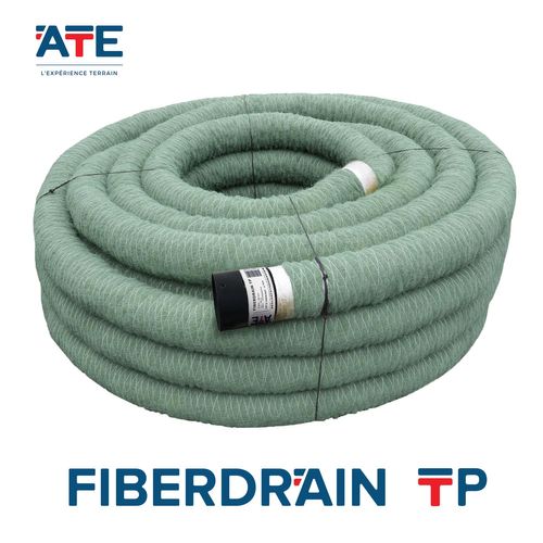 FIBERDRAIN TP fibre-coated drain without gravel for plots and landscape