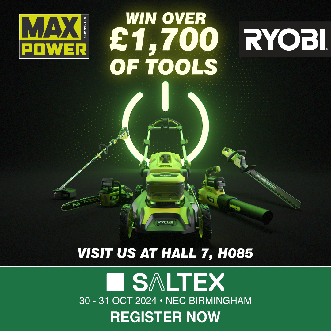 Gear Up For SALTEX 2024 With A Chance To Win Over £1,700 In RYOBI Power Tools!