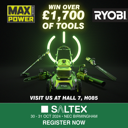 Gear Up For SALTEX 2024 With A Chance To Win Over £1,700 In RYOBI Power Tools!