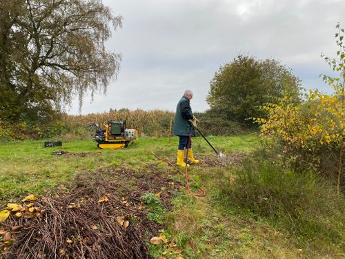 1 hectare of Japanese Knotweed cleared using RootWave Pro