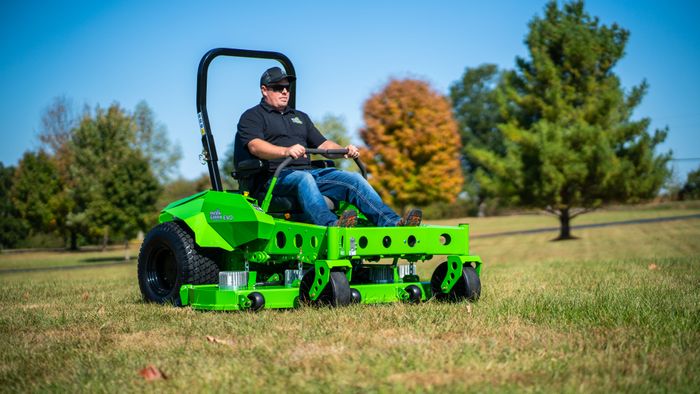 Mean Green Electric Commercial Mowers