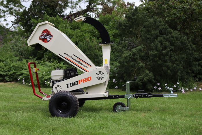 Foxwood T90 lightweight towable chipper