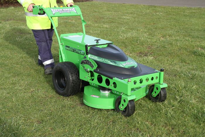 Mean Green Commercial Electric WBX 33 Walk Behind Mower Saltex 2024