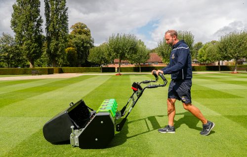 Allett C34E Battery Powered Cylinder Mower