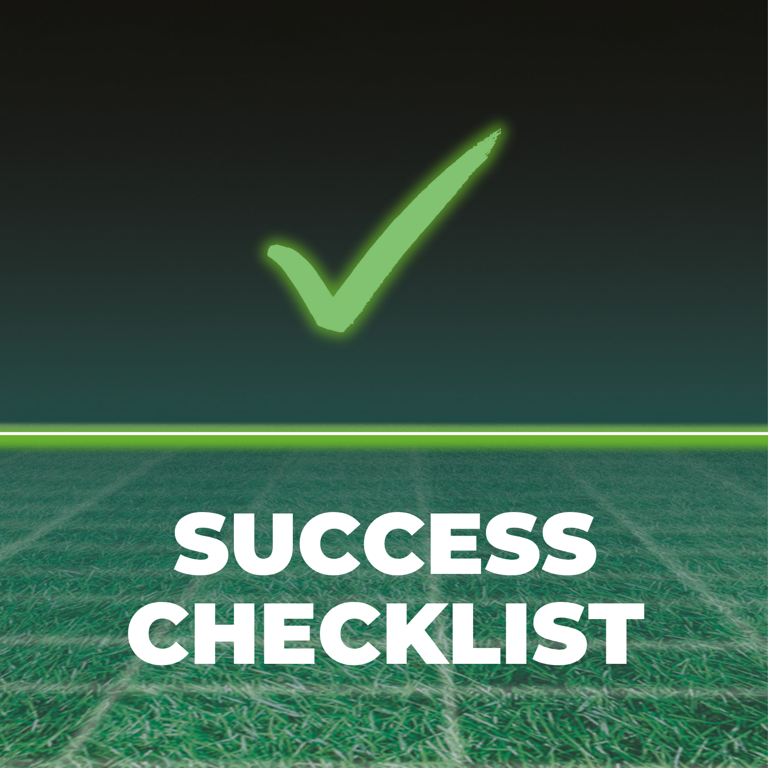 Exhibitor Success Checklist with tick