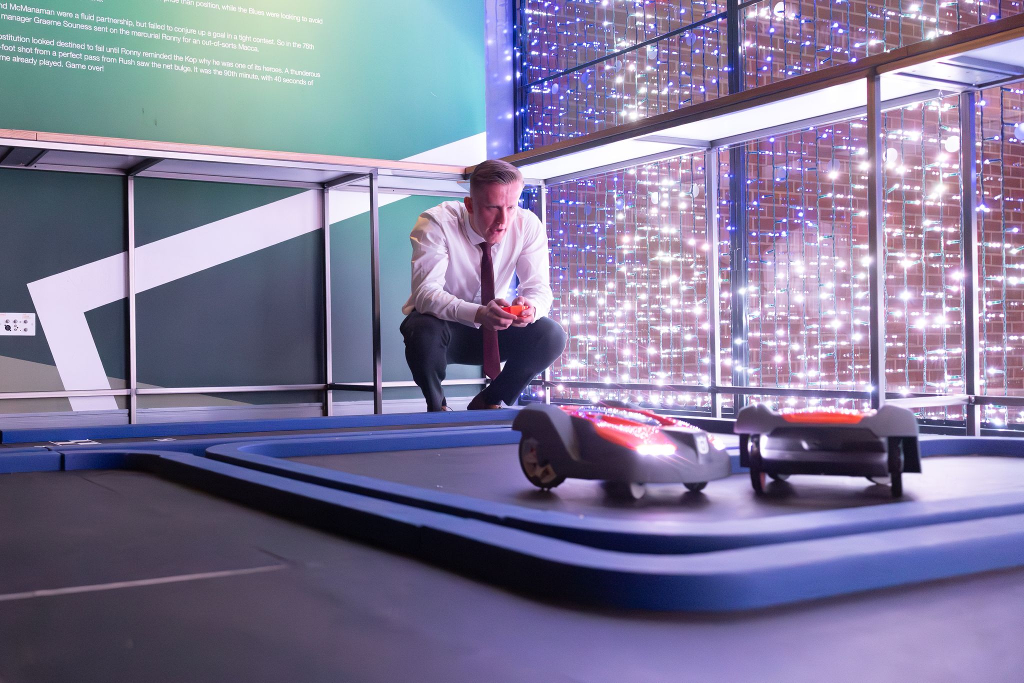 Husqvarna robotic lawn mower