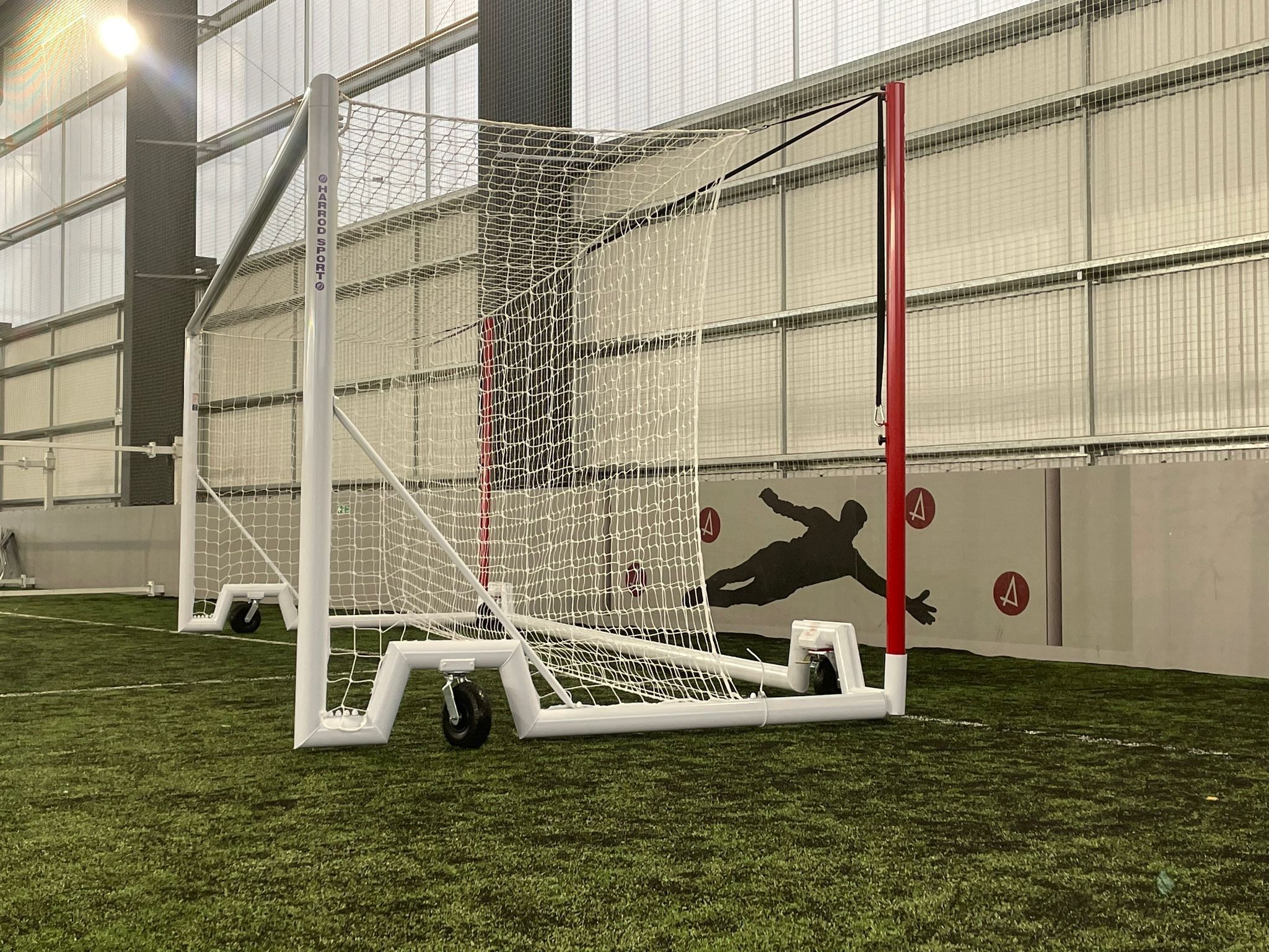 HARROD SPORT TO SHOWCASE 4G EURO SWIVEL PORTAGOAL