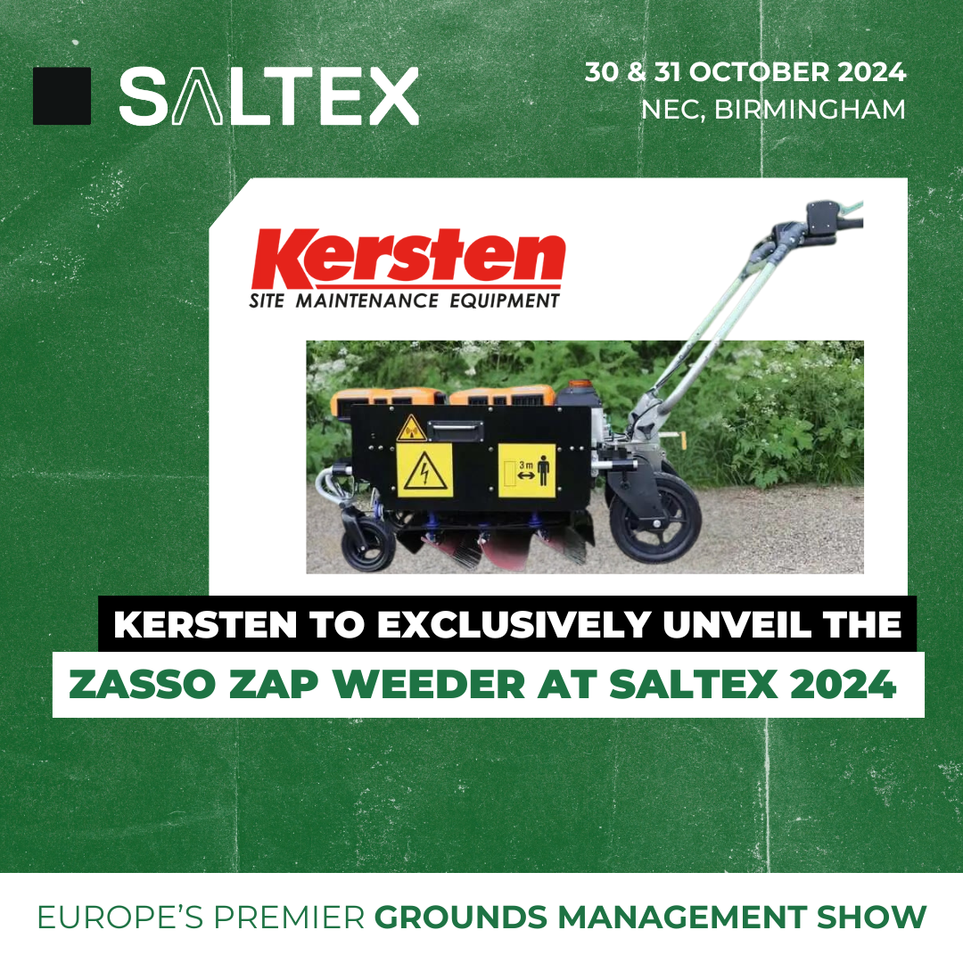 Kersten To Exclusively Unveil The Zasso Zap Weeder At SALTEX 2024