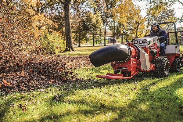 Ventrac's Powerful Turbine Blower