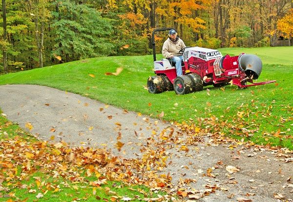 Ventrac's Powerful Turbine Blower