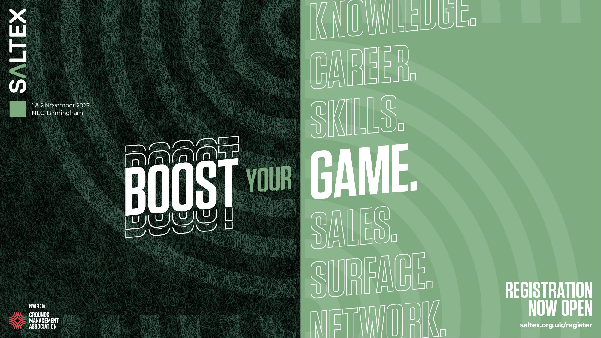 'Boost Your Game' at SALTEX - Registration Now Open
