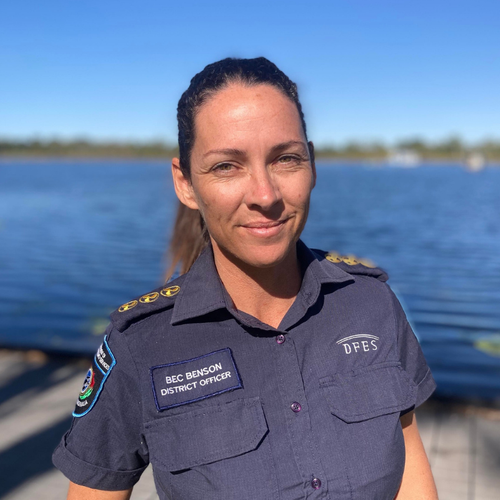 Bec Benson - Marine Department of Fire and Emergency Services, WA