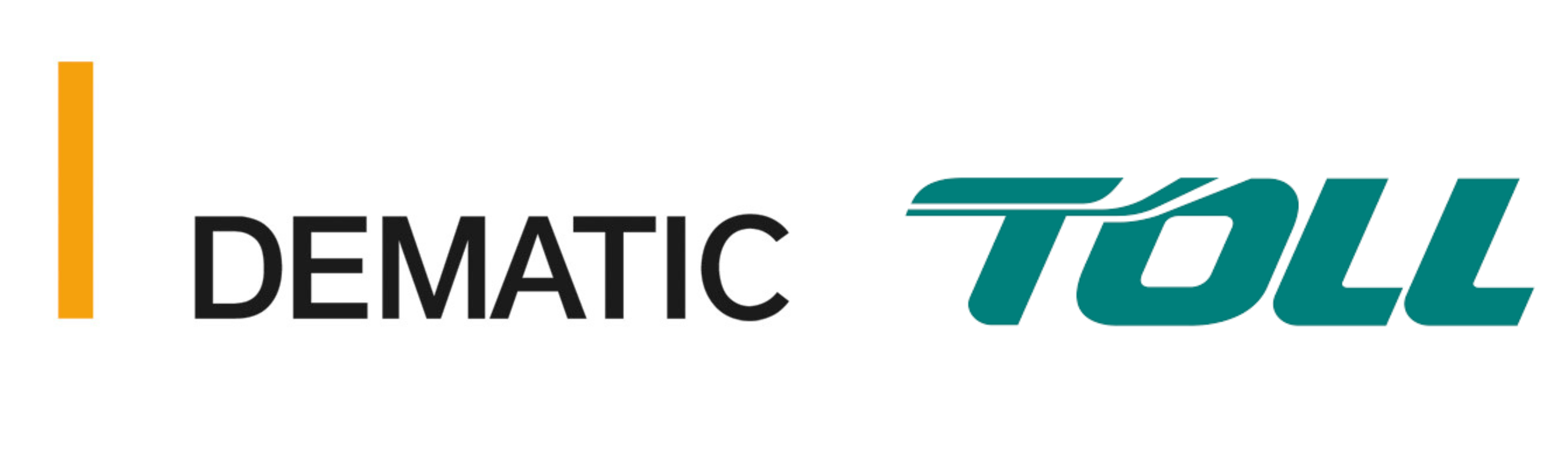dematic and toll logos