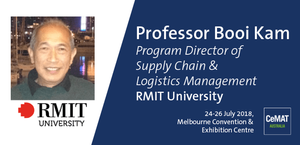 Interview with CeMAT speaker Professor Booi H Kam, School of Business IT and Logistics - RMIT University