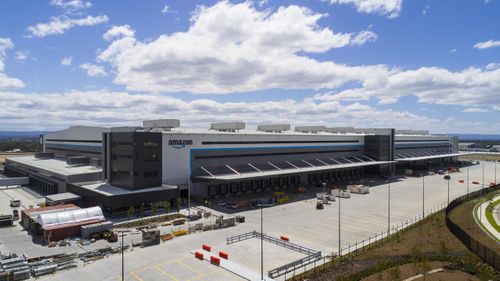 A Look Inside the Amazon Fulfillment Centre in Kemps Creek