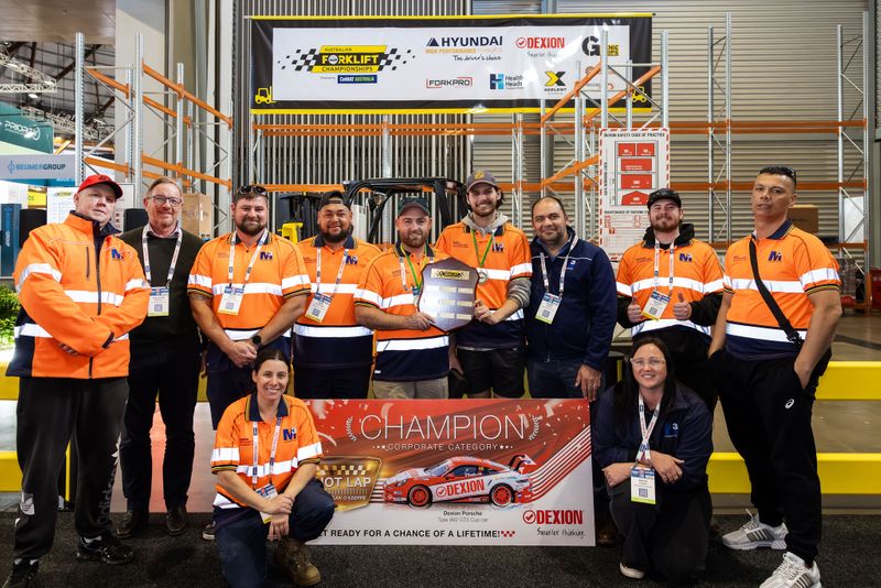 Australian Forklift Championship at CeMAT