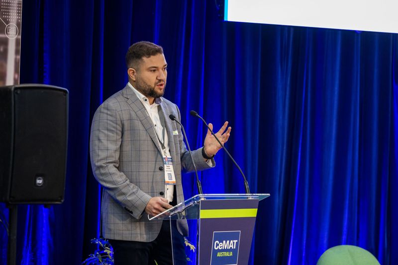CeMAT Australia show floor