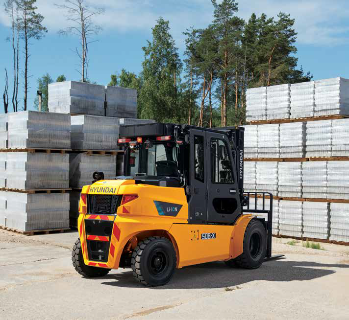 Hyundai Launches Next Generation B-X Series High-Voltage Electric Forklifts