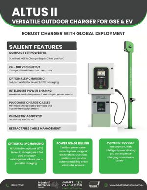 IBA and Minit Charger to Launch Specialised eGSE Fast Charger for Airport Electrification at CeMAT 2026