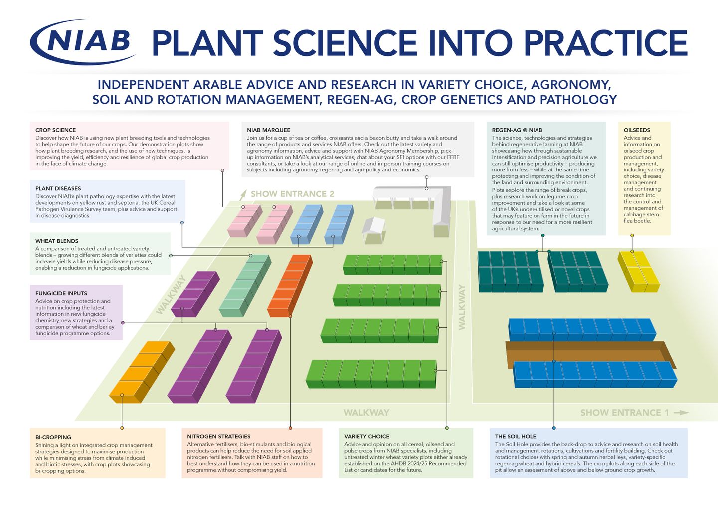 NIAB is putting plant science into practice at Cereals 2024 Cereals 2024