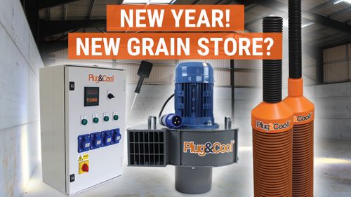 The benefits of using Poly Pedestals for Grain Cooling