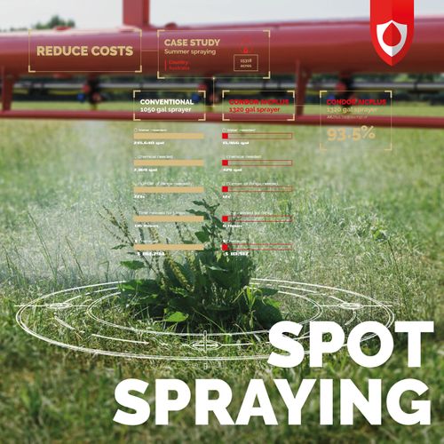 Spot spray save