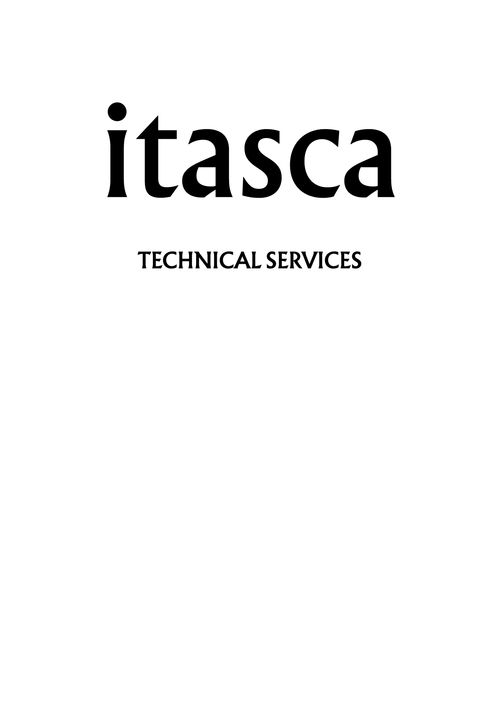 ITASCA TECHNICAL SERVICES