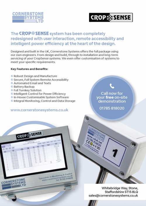 The latest HD Touchscreen Crop*Sense System