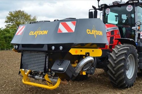 Claydon Evolution Drill Toolbar and Front Hopper