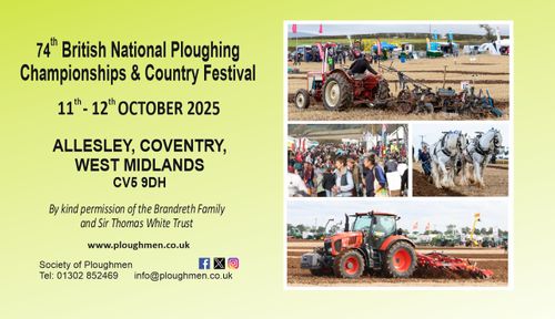 British Ploughing in the West Midlands
