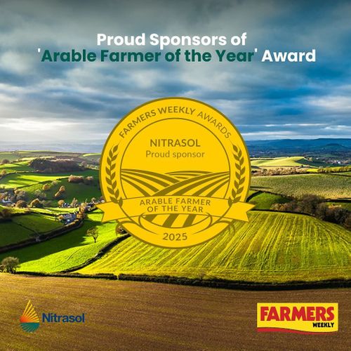 Nitrasol Sponsors ‘Arable Farmer of the Year’ at Farmers Weekly Awards 2025