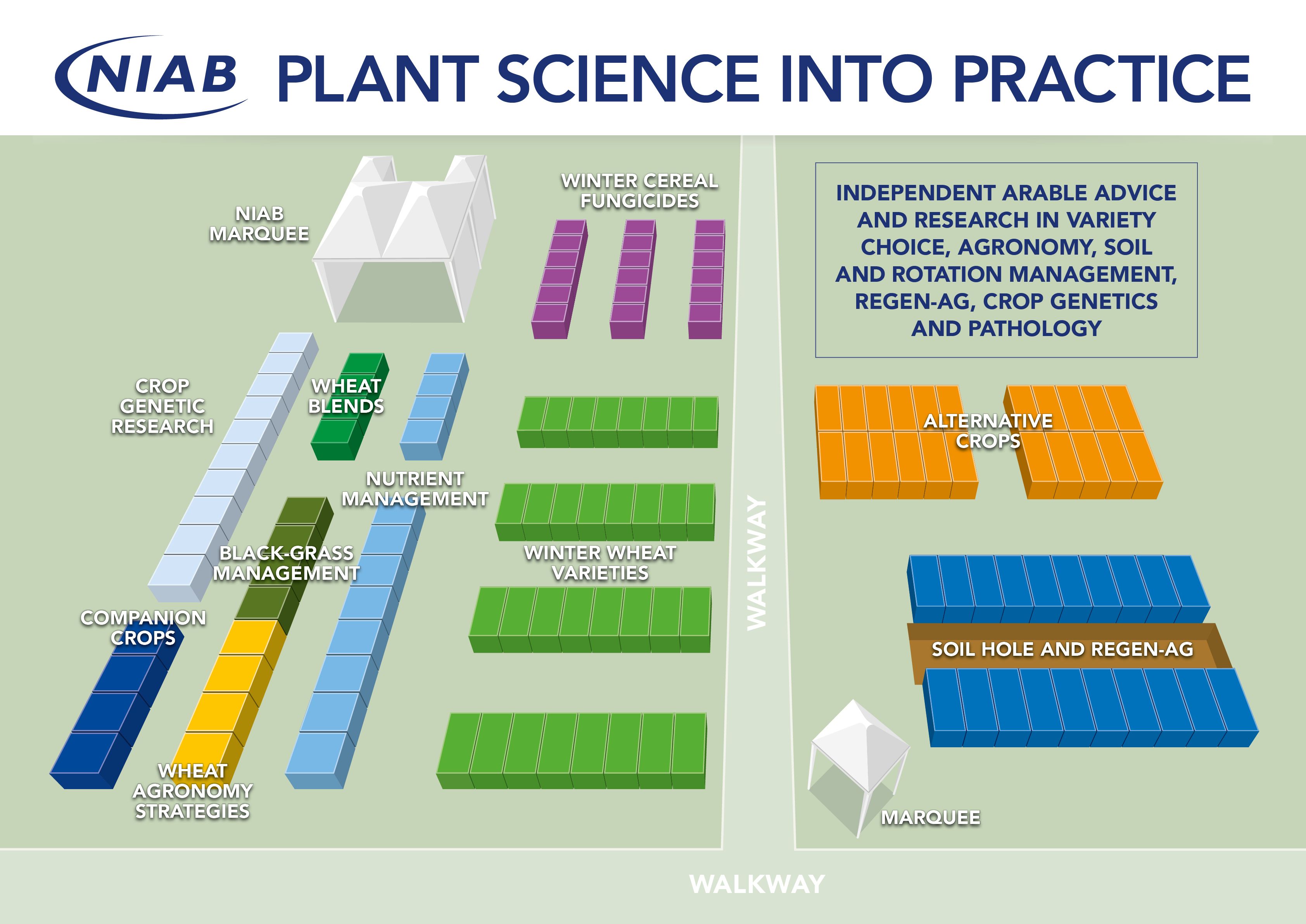 AGRONOMY RESEARCH FOCUS FOR NIAB AT CEREALS 2025